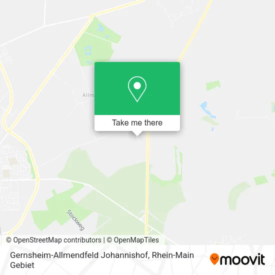 Gernsheim-Allmendfeld Johannishof map