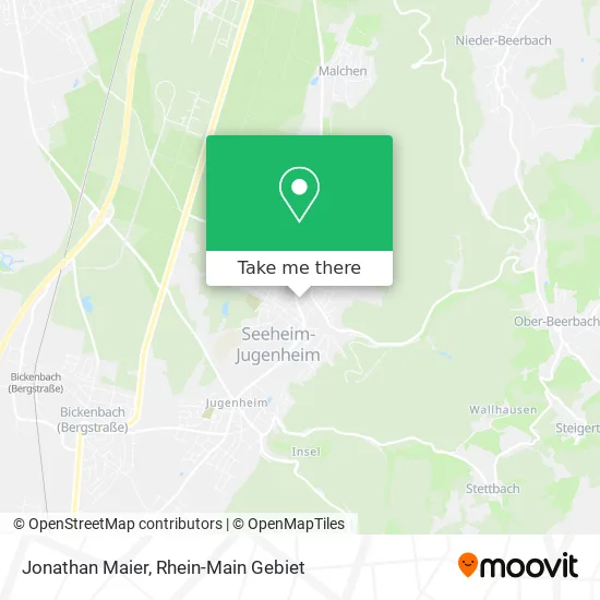Карта Jonathan Maier