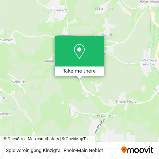 Карта Spielvereinigung Kinzigtal