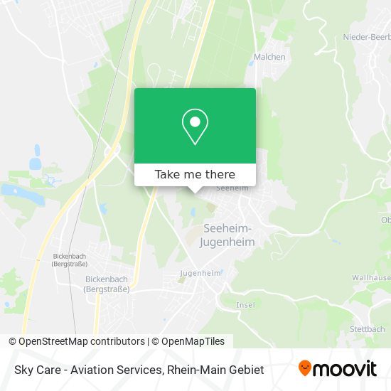 Sky Care - Aviation Services map