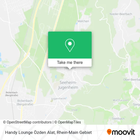 Карта Handy Lounge Özden Alat