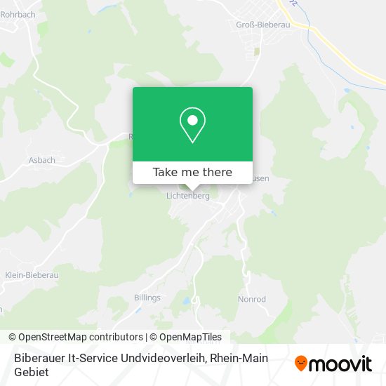 Biberauer It-Service Undvideoverleih map