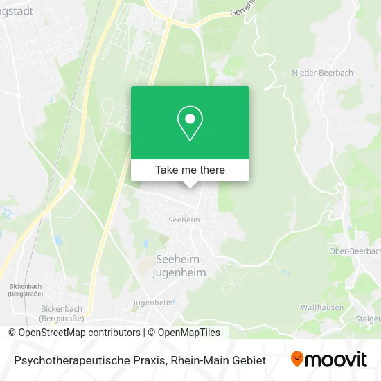 Карта Psychotherapeutische Praxis