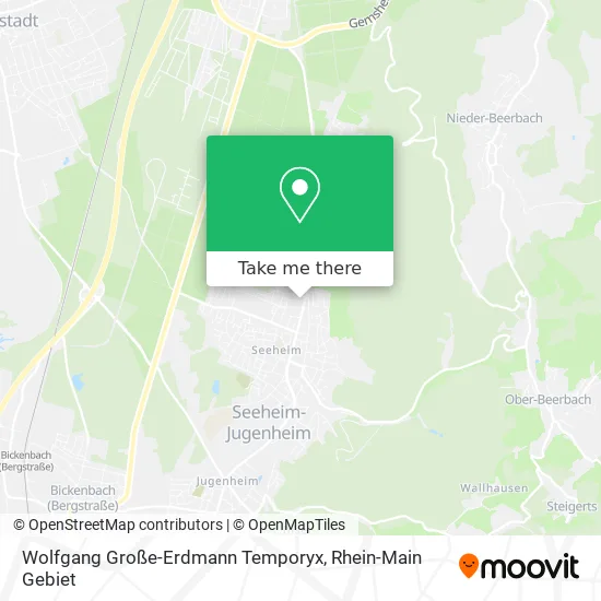 Карта Wolfgang Große-Erdmann Temporyx
