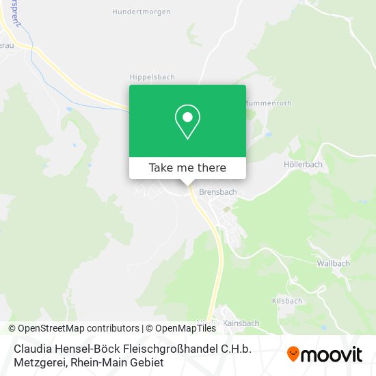 Claudia Hensel-Böck Fleischgroßhandel C.H.b. Metzgerei map