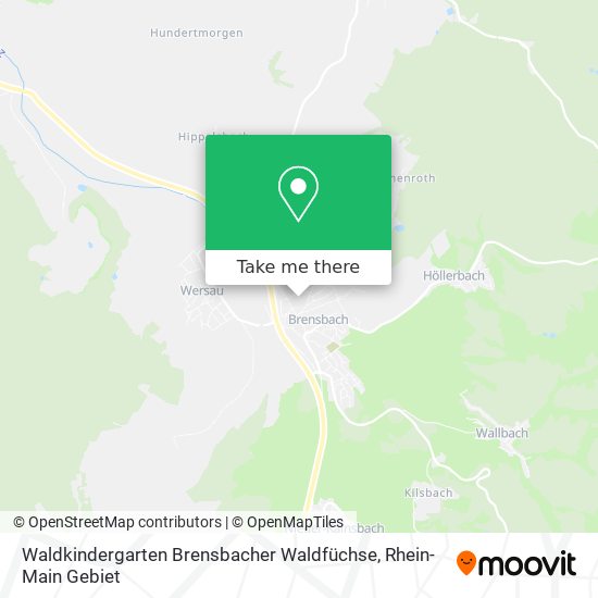 Waldkindergarten Brensbacher Waldfüchse map