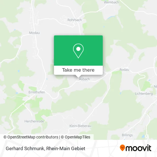 Карта Gerhard Schmunk