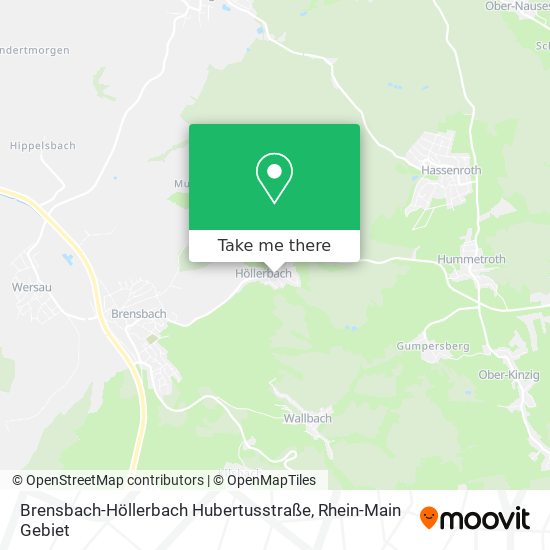 Brensbach-Höllerbach Hubertusstraße map