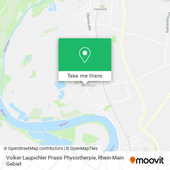 Карта Volker Laupichler Praxis Physiotherpie