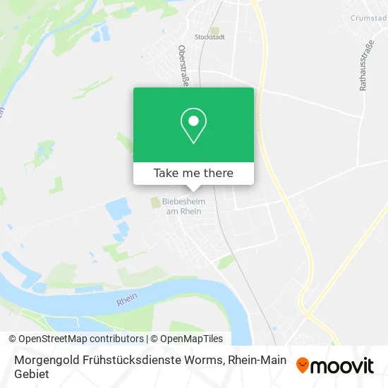 Карта Morgengold Frühstücksdienste Worms