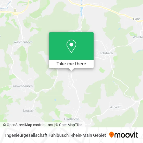 Карта Ingenieurgesellschaft Fahlbusch