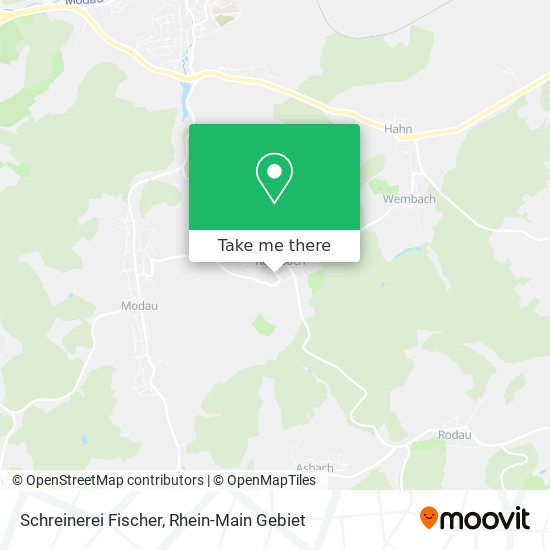 Schreinerei Fischer map