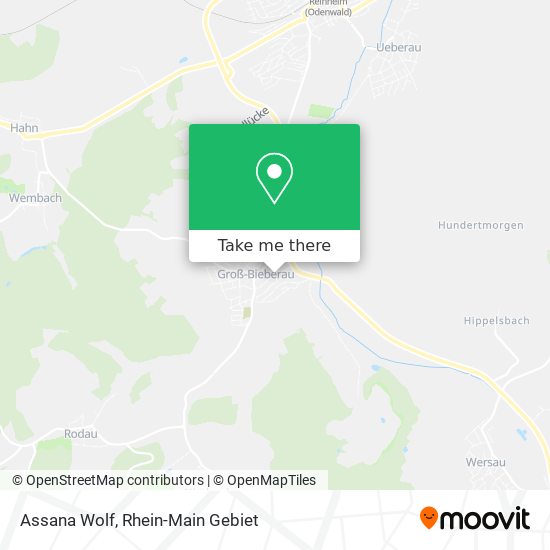 Assana Wolf map