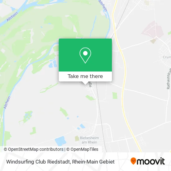 Карта Windsurfing Club Riedstadt
