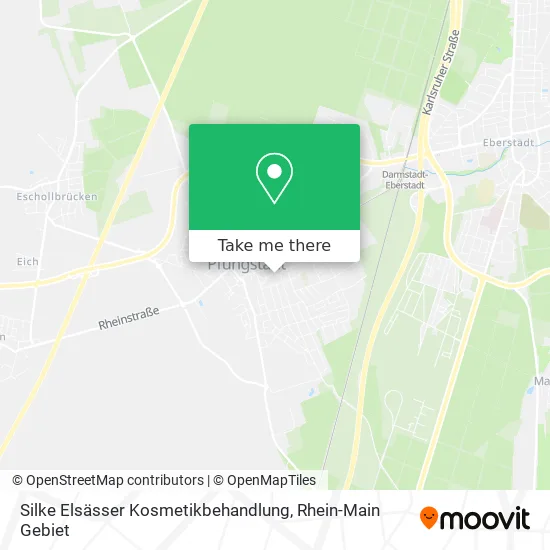 Карта Silke Elsässer Kosmetikbehandlung