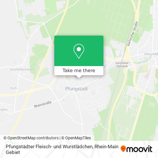 Pfungstädter Fleisch- und Wurstlädchen map