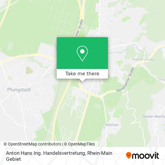 Anton Hans Ing. Handelsvertretung map