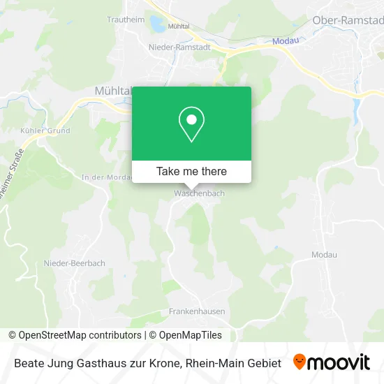 Карта Beate Jung Gasthaus zur Krone