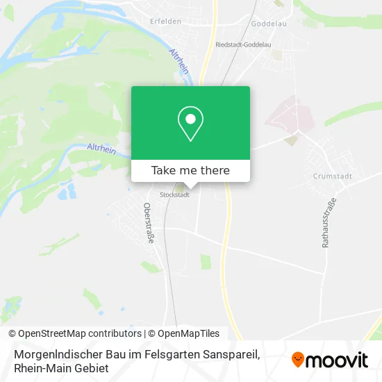 Карта Morgenlndischer Bau im Felsgarten Sanspareil