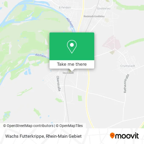 Wachs Futterkrippe map