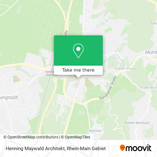 Henning Maywald Architekt map
