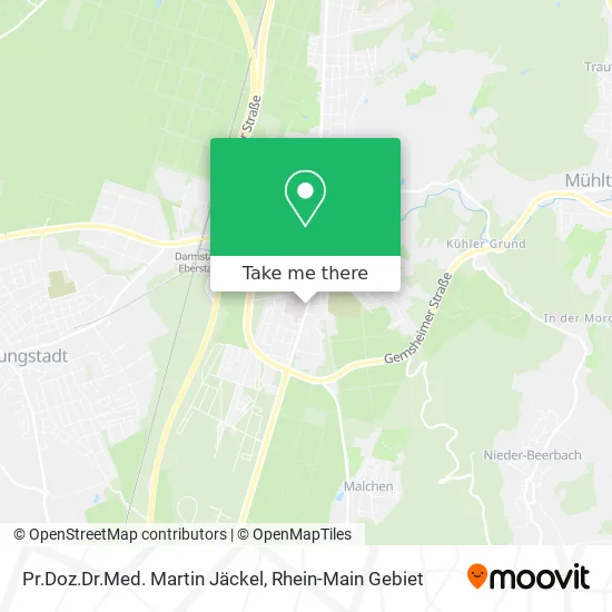 Карта Pr.Doz.Dr.Med. Martin Jäckel