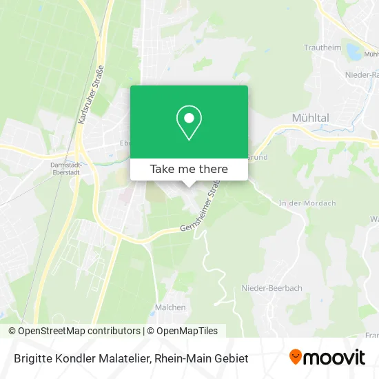 Карта Brigitte Kondler Malatelier