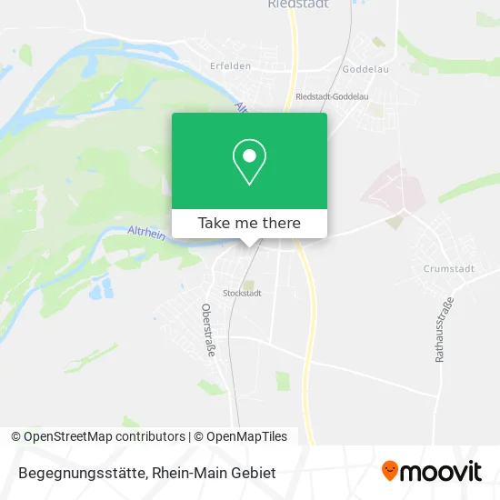 Карта Begegnungsstätte
