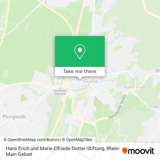 Hans Erich und Marie Elfriede Dotter-Stiftung map