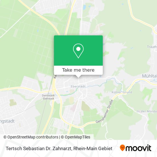 Tertsch Sebastian Dr. Zahnarzt map