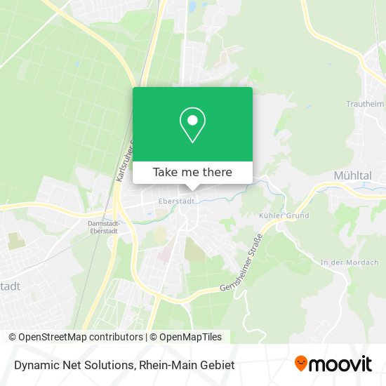 Dynamic Net Solutions map
