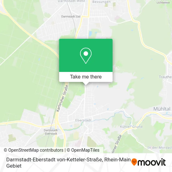 Карта Darmstadt-Eberstadt von-Ketteler-Straße