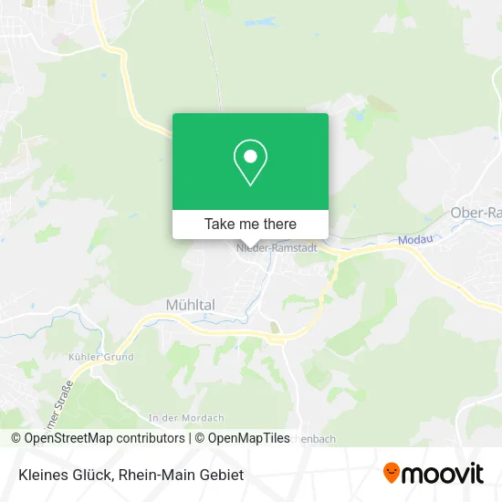 Карта Kleines Glück