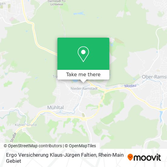 Ergo Versicherung Klaus-Jürgen Faltien map