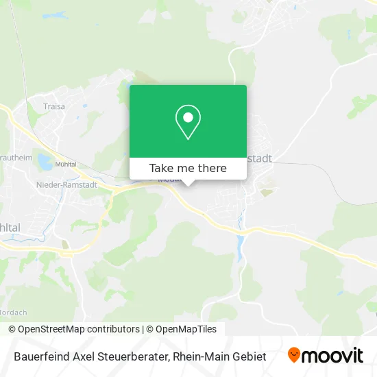 Карта Bauerfeind Axel Steuerberater