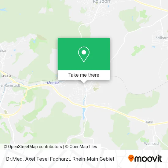 Карта Dr.Med. Axel Fesel Facharzt