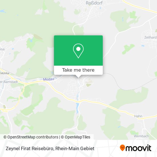 Zeynel Firat Reisebüro map