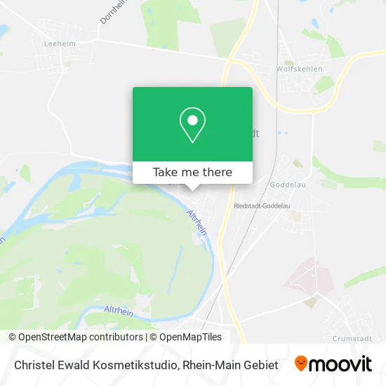 Карта Christel Ewald Kosmetikstudio