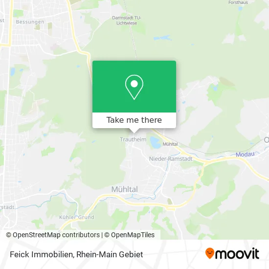 Карта Feick Immobilien