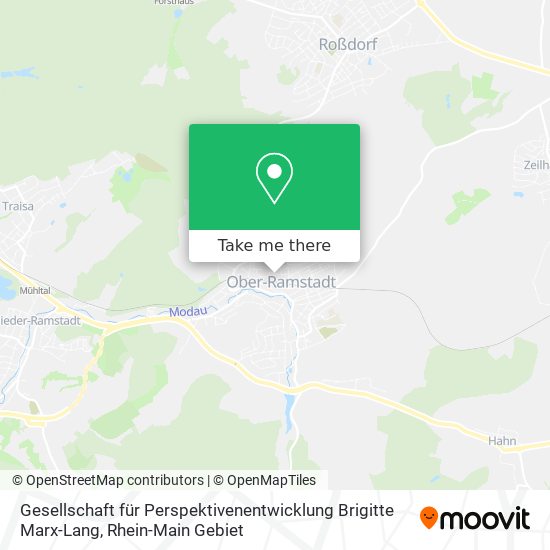 Gesellschaft für Perspektivenentwicklung Brigitte Marx-Lang map