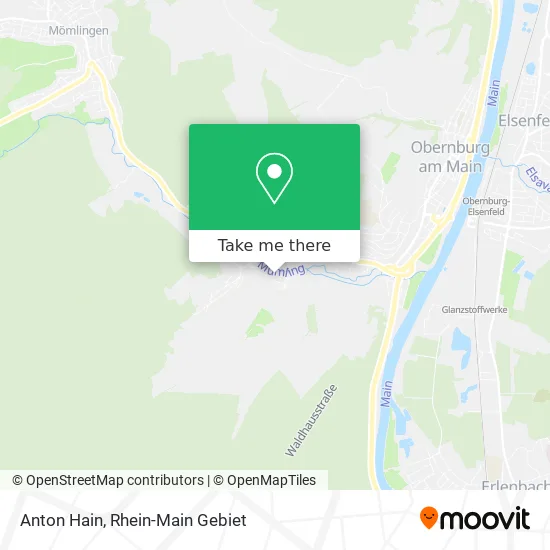 Карта Anton Hain