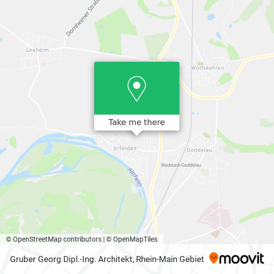 Gruber Georg Dipl.-Ing. Architekt map