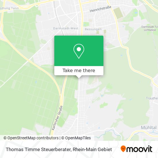 Thomas Timme Steuerberater map