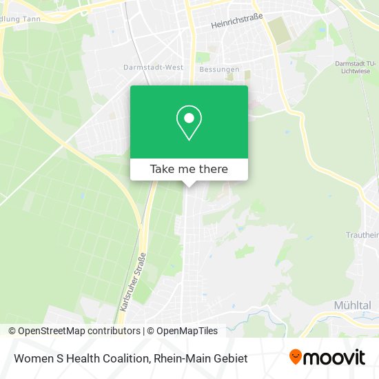 Women S Health Coalition map