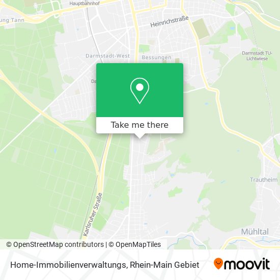 Home-Immobilienverwaltungs map