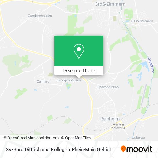 SV-Büro Dittrich und Kollegen map