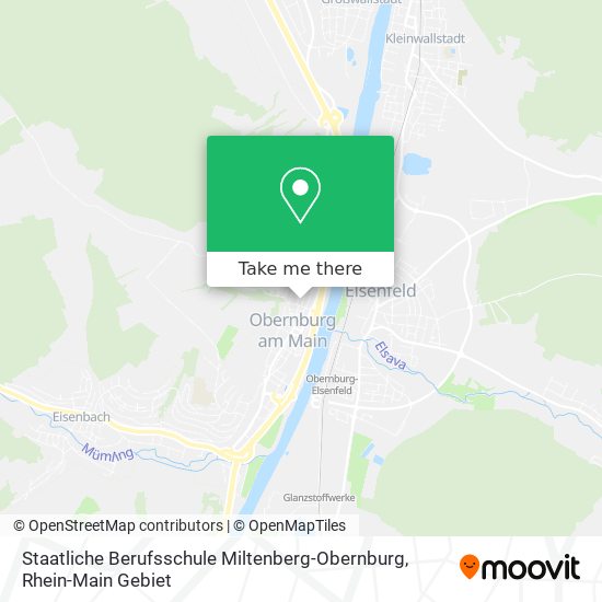 Staatliche Berufsschule Miltenberg-Obernburg map