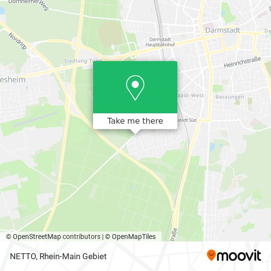 NETTO map