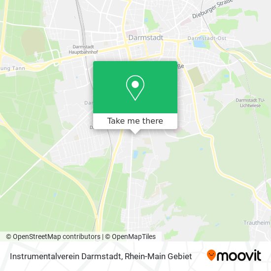 Instrumentalverein Darmstadt map