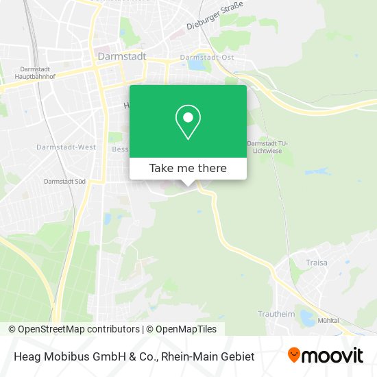 Heag Mobibus GmbH & Co. map